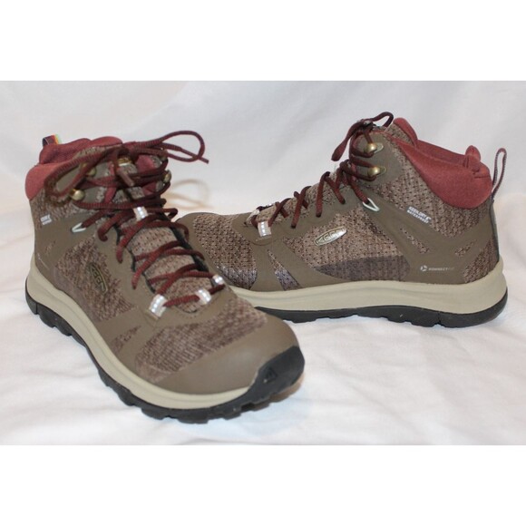 Keen Women's Terradora Mid WP‎ Hiking Boots Canteen Andorra NIB $190 - Picture 1 of 6